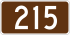 Nova Scotia Route 215 shield