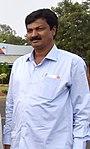 Ramesh jarkiholli, The Prime Minister, Shri Narendra Modi during his departure from KSRPTC Helipad, in Belagavi, Karnataka (cropped).jpg