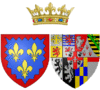 Coat of arms of Marie Joséphine Louise of Savoy as Countess of Provence.png