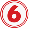 Repretel 6 logo