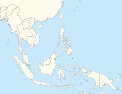 Manado is located in Southeast Asia