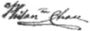 Philander Chase's signature