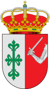 Coat of arms of Santiago de Alcántara, Spain