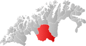 Kautokeino within Troms og Finnmark
