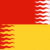 600px Giallo e Rosso listato di Bianco Linee Orizzontali.png