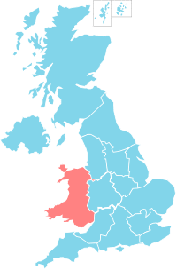 BBC UK Regions (Wales highlighted).svg