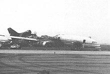 Trans World Airlines Flight 843（N11002）wreckage2.jpg