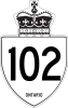 Highway 102 shield