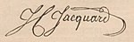 Joseph Marie Charles Jacquard, inventeur, signature.jpg