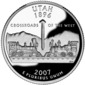 Utah quarter dollar coin