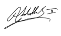 Abdullah II's signature