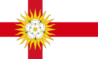 Official flag of the West Riding of Yorkshire