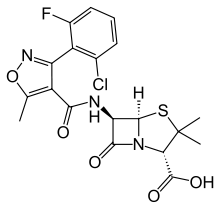 Flucloxacillin.svg