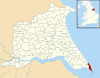 Easington, East Riding of Yorkshire UK parish locator map.svg