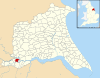 Goole UK parish locator map.svg