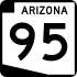 State Route 95 marker
