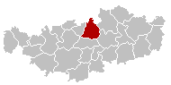 Wavre Brabant-Wallon Belgium Map.png