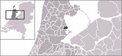 Location of Volendam