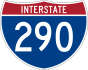 Interstate 290 marker