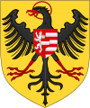 Arms of Albert II of Habsbourg as King of the Romans (Variant).svg