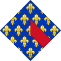 Coat of Arms of Joan of Bourbon.svg