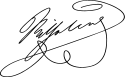 William I's signature