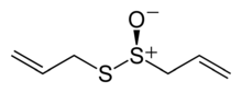 Structural formula of R-allicin
