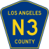 State Route N3 marker