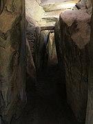 Passage leading out from the end-chamber