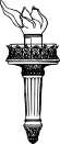 Liberty torch drawing.svg