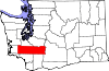 State map highlighting Lewis County
