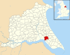 Preston, East Riding of Yorkshire UK parish locator map.svg
