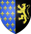 COA franch queen Marie de Brabant.svg