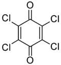 Chloranil structure.png