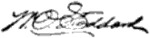 Signature of William Osborn Stoddard.png