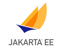 Jakarta EE logo schooner color stacked default