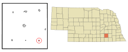 Location of Ohiowa, Nebraska