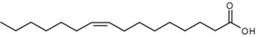 Palmitoleic acid structure.png