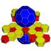 Truncated icosahedral prism net.png