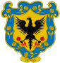Coat of arms of Colonial-era Bogotá of New Granada