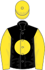 Black, Yellow disc, sleeves and cap