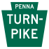 Pennsylvania Turnpike marker