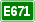 Tabliczka E671.svg