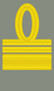 Rank insignia of tenente colonnello of the Italian Army (1940).png