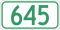 Saskatchewan Route 645.svg