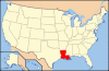 Map of USA LA.svg