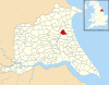 North Frodingham UK parish locator map.svg