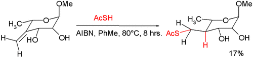 thioacetic acid application