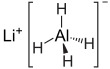 Wireframe model of lithium aluminium hydride