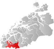Volda within Møre og Romsdal